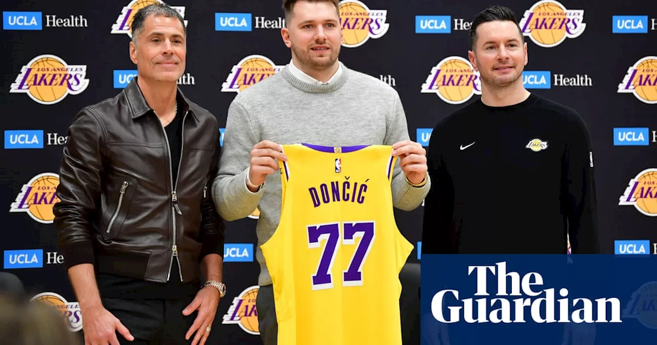 Luka Dončić admits learning of shock trade to Lakers was ‘really hard’