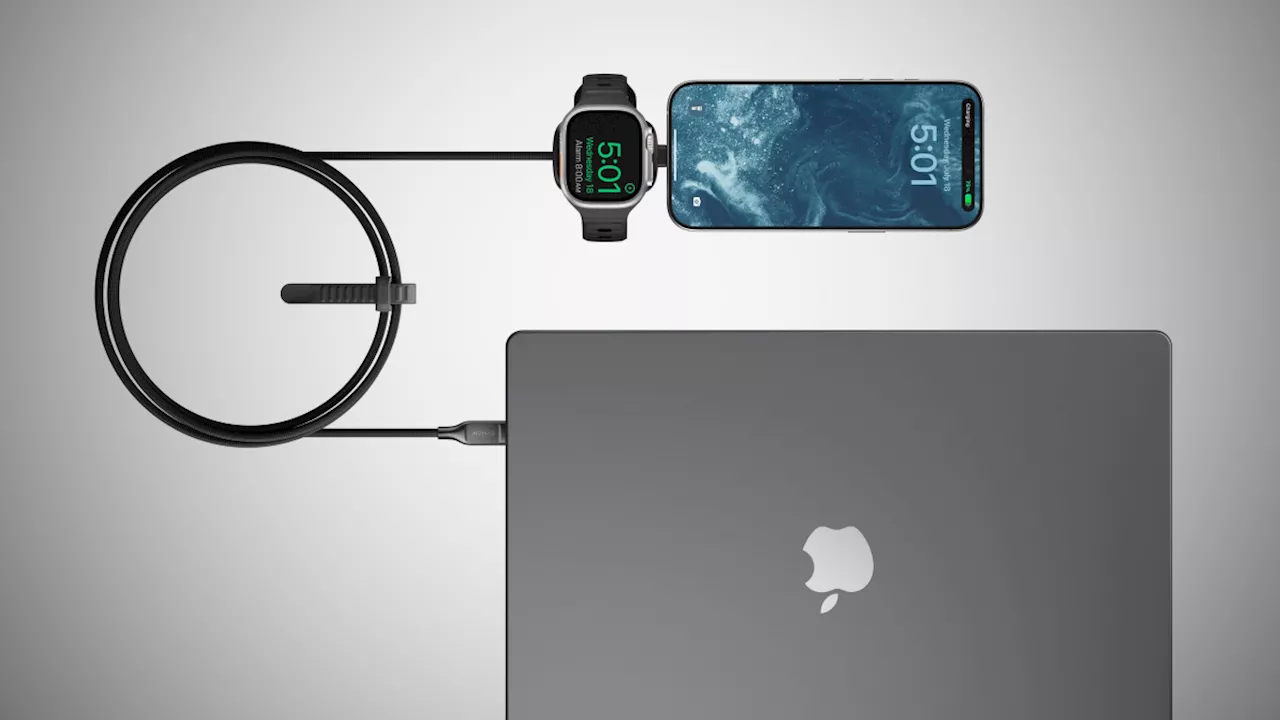 Universal Cable von Nomad: Apple-Watch-Lader leitet Strom weiter