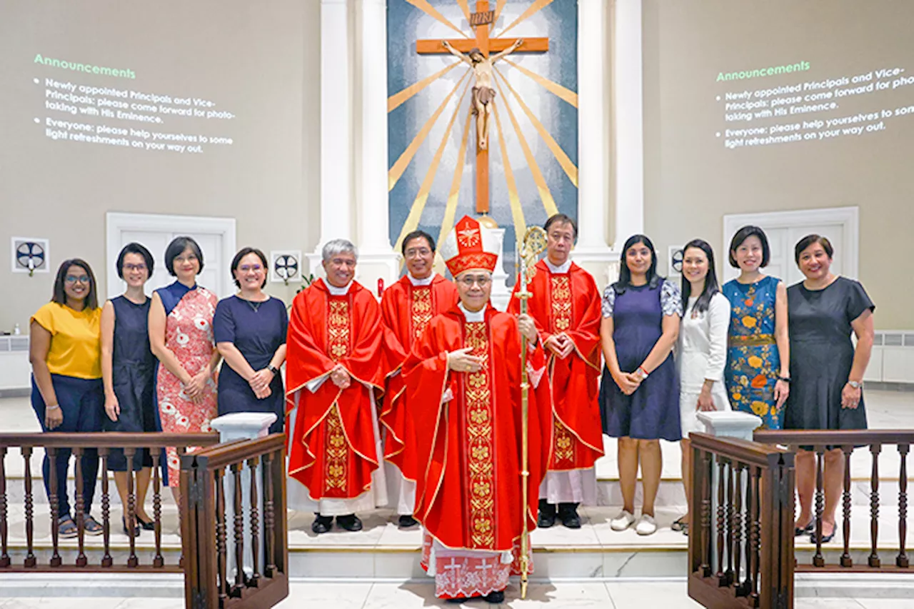 Singapore Cardinal Encourages Catholic Educators to Introduce Jesus to Youth