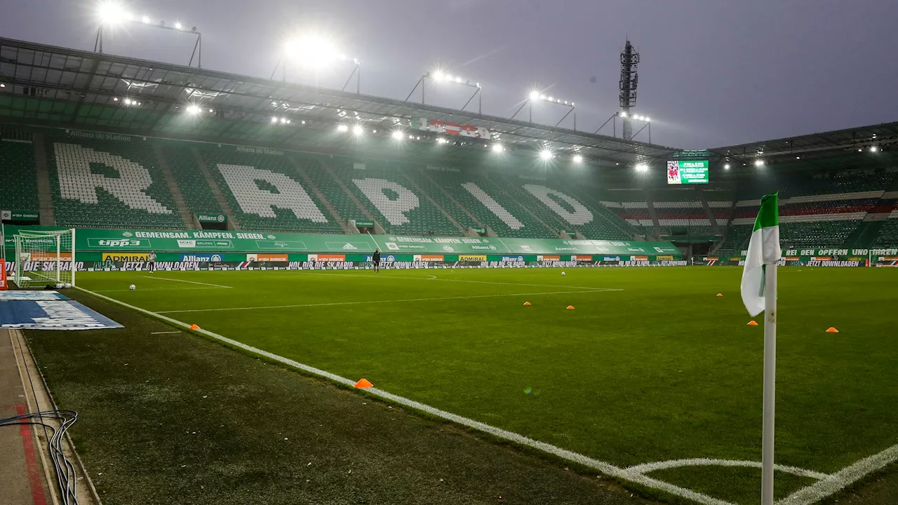 Verein versucht zu beruhigen - Grelles Licht über Rapid-Stadion