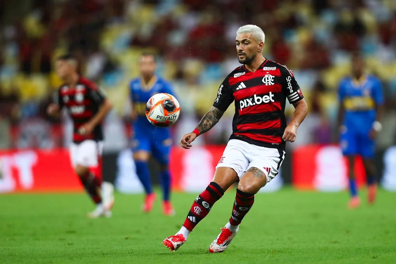 Arrascaeta retorna como titular para o Flamengo em jogo contra a Portuguesa