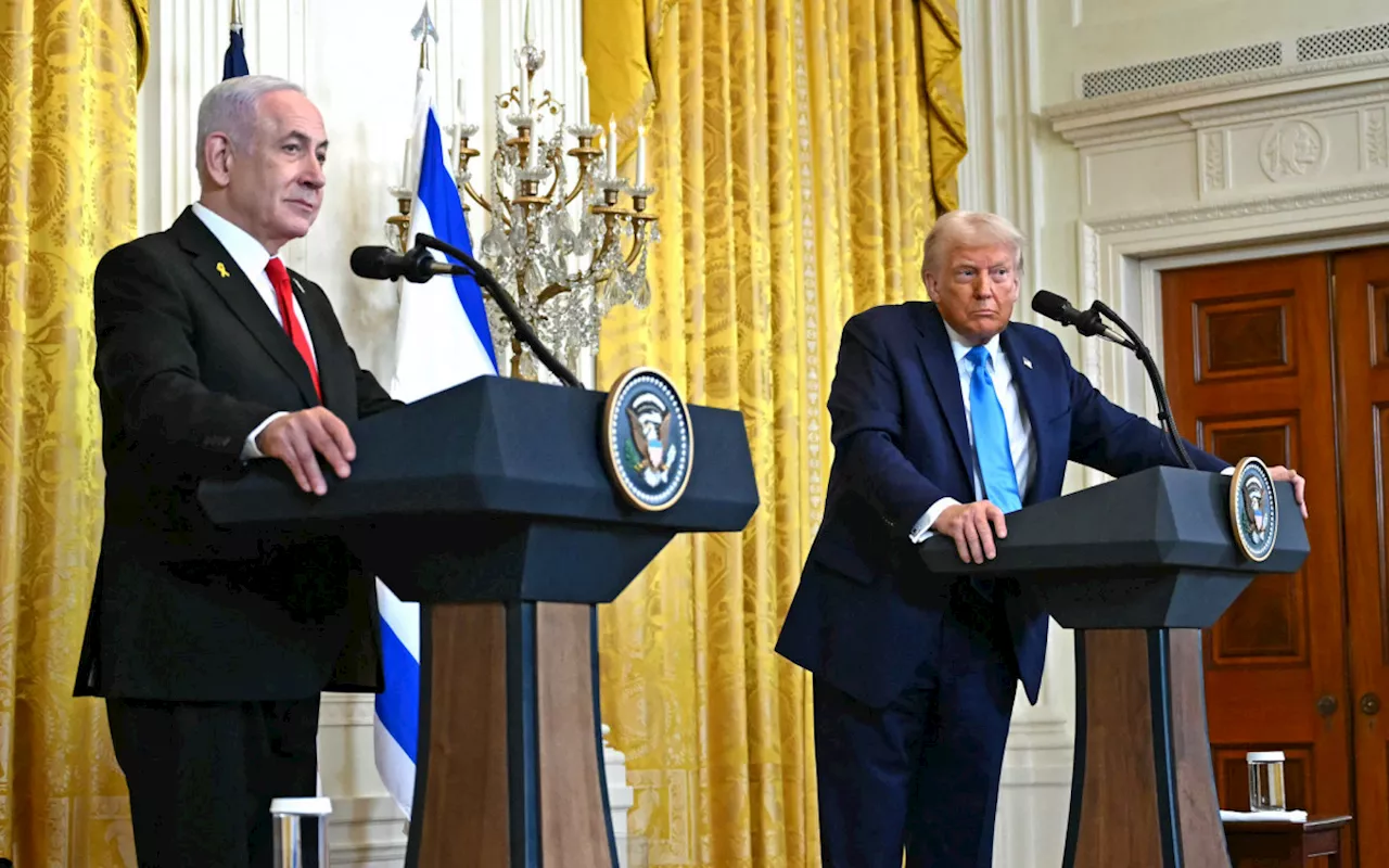 Ao lado de Netanyahu, Trump diz querer que os EUA assumam o controle de Gaza