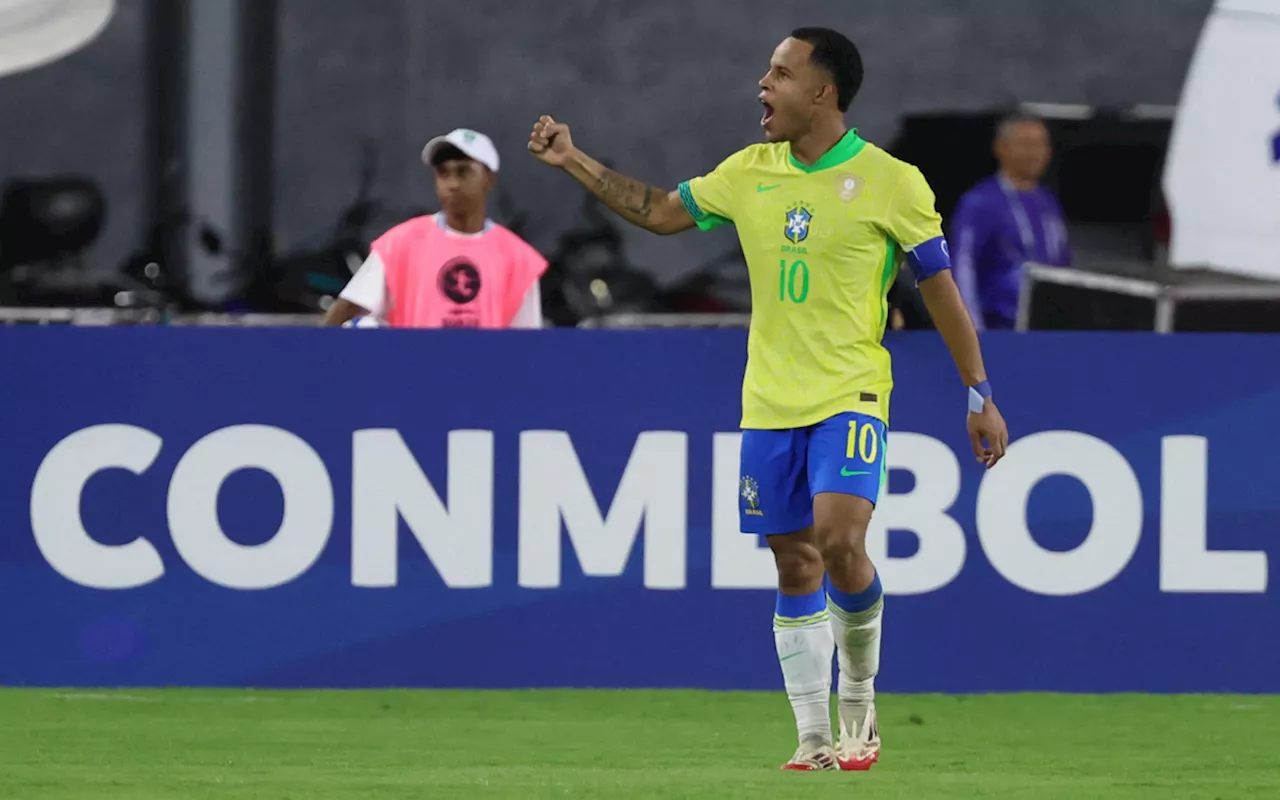 Sul-Americano sub-20: com um a menos, Brasil vence o Uruguai na estreia no hexagonal