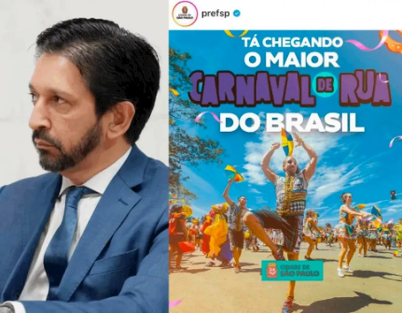 'Que p... é essa?': Tabata Amaral reage a post sobre carnaval de rua da prefeitura de SP com sombrinhas de frevo