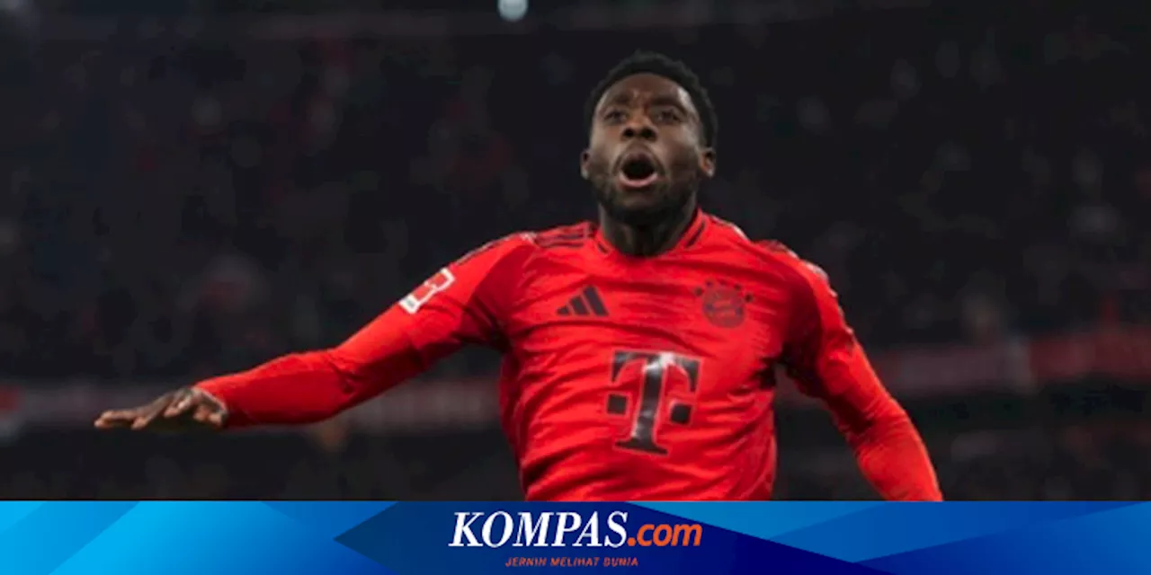 Batal ke Real Madrid, Alphonso Davies Perpanjang Kontrak di Bayern Muenchen hingga 2030