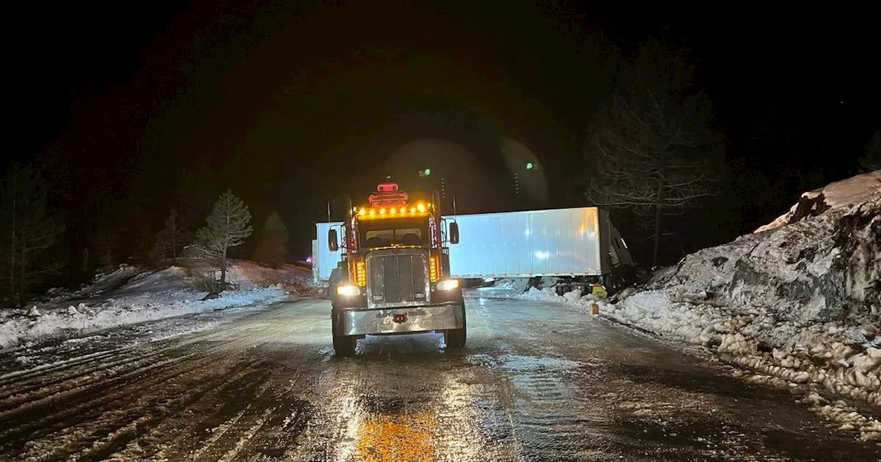 Heavy Rain, Flooding and Chain Controls Cause Travel Disruptions in Northern California