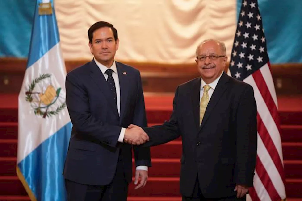 Guatemala strikes deal with Rubio to accept migrants from other countries deported from the US