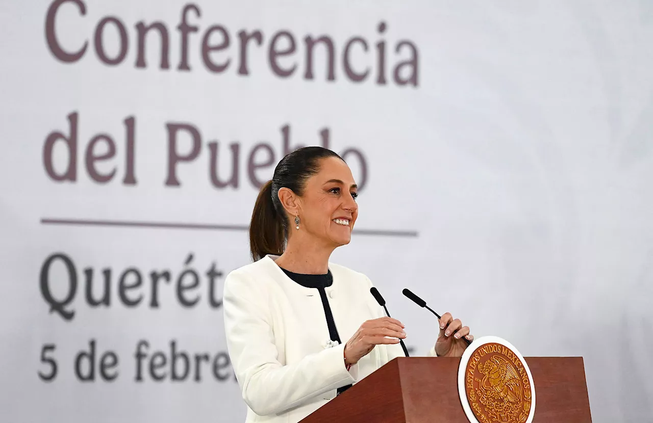 Claudia Sheinbaum felicita a Mauricio Kuri por la coordinación en seguridad de Querétaro