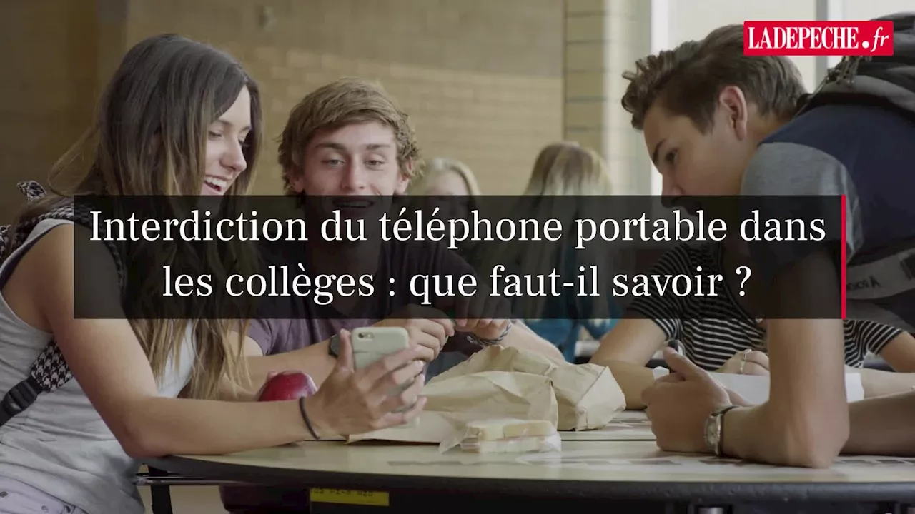 Fin des Téléphones Cachés à la Récréation : Expérimentation « Pause Numérique » au Collège Val de Cérou