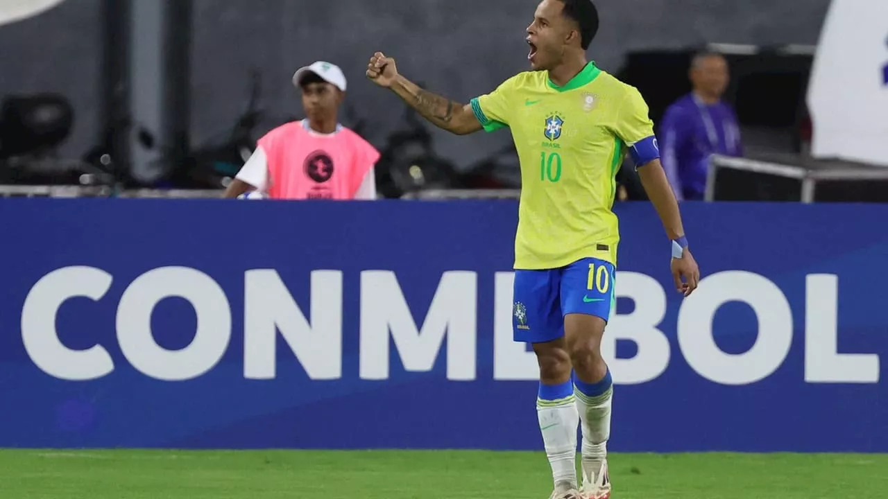 Com um a menos, Brasil vence Uruguai na estreia do Hexagonal do Sul-Americano Sub-20