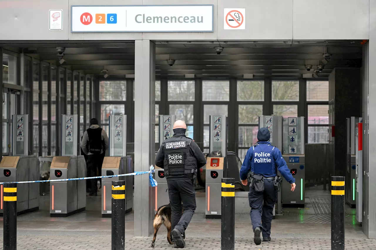 Fusillade à Bruxelles, le trafic de métro interrompu