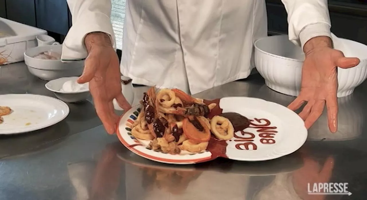 Nutella nella frittura di calamari: un Big Bang di gusto nelle Langhe