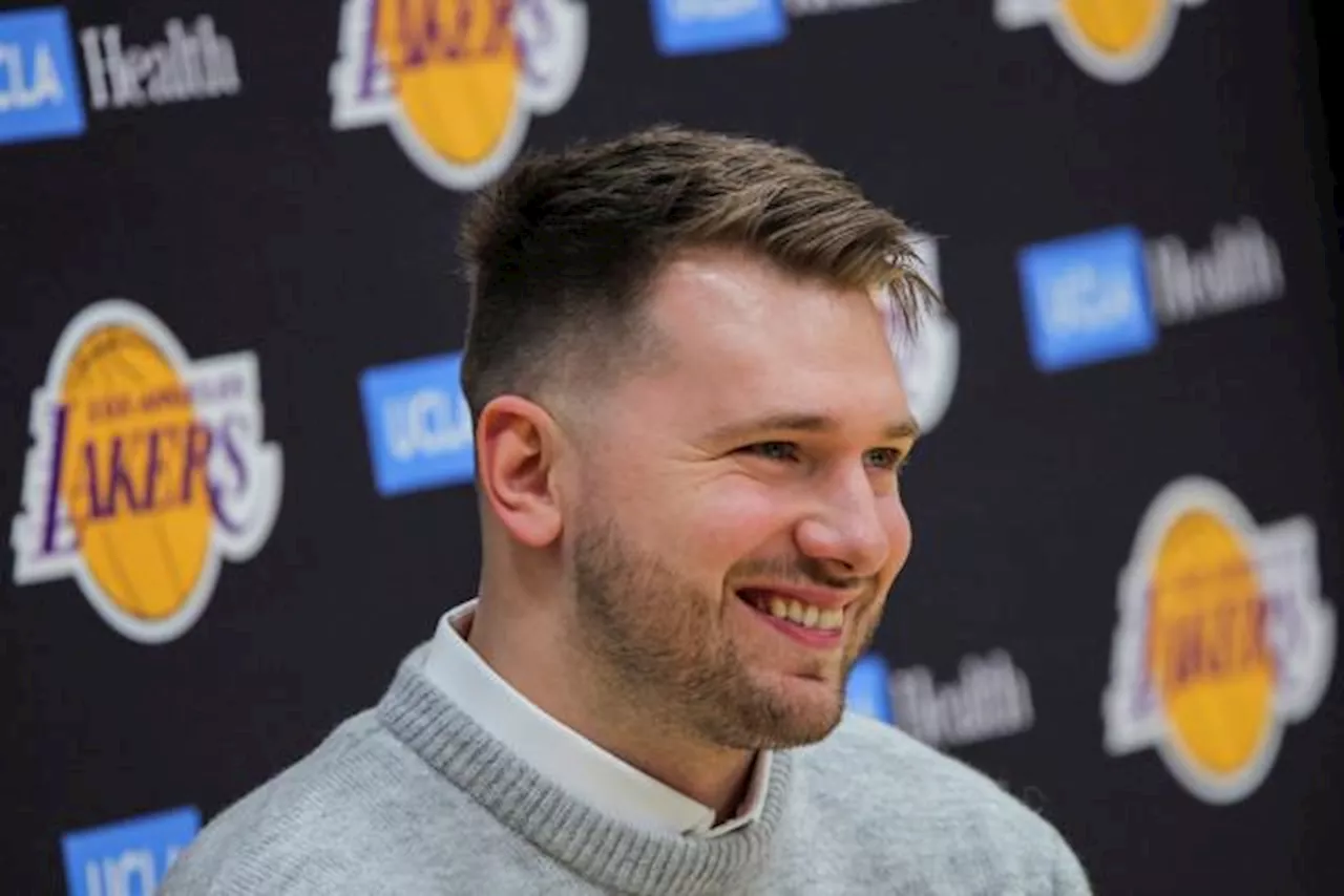 Après son trade surprise aux Lakers, Luka Doncic prend ses marques en Californie