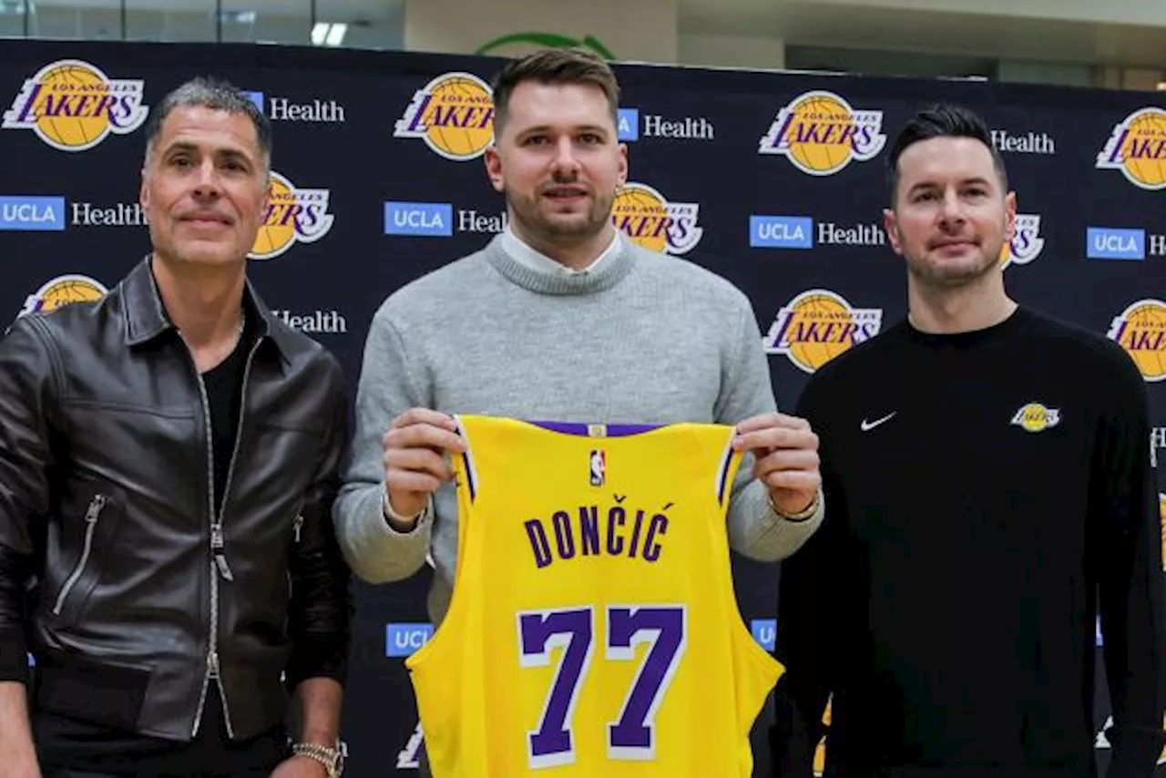 Doncic portera le numéro 77 avec les Lakers