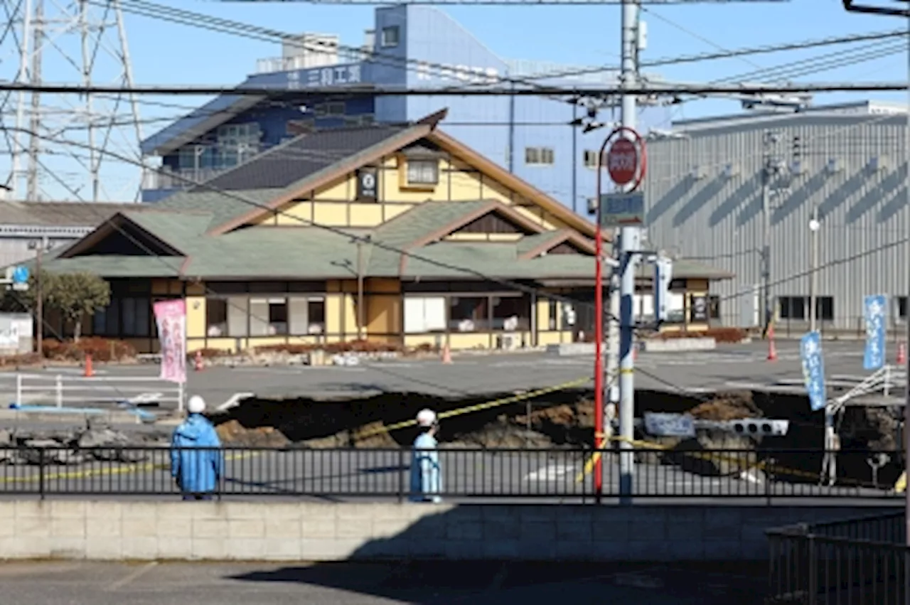 Massive Olympic pool-sized sinkhole near Tokyo highlights risks of Japan’s ageing pipes