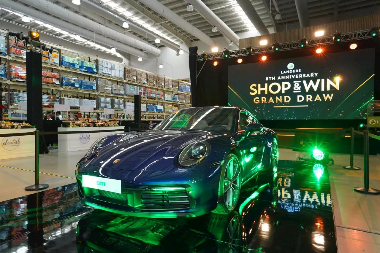 Landers Superstore Celebrates 8th Anniversary with Porsche 911 Carrera S Giveaway