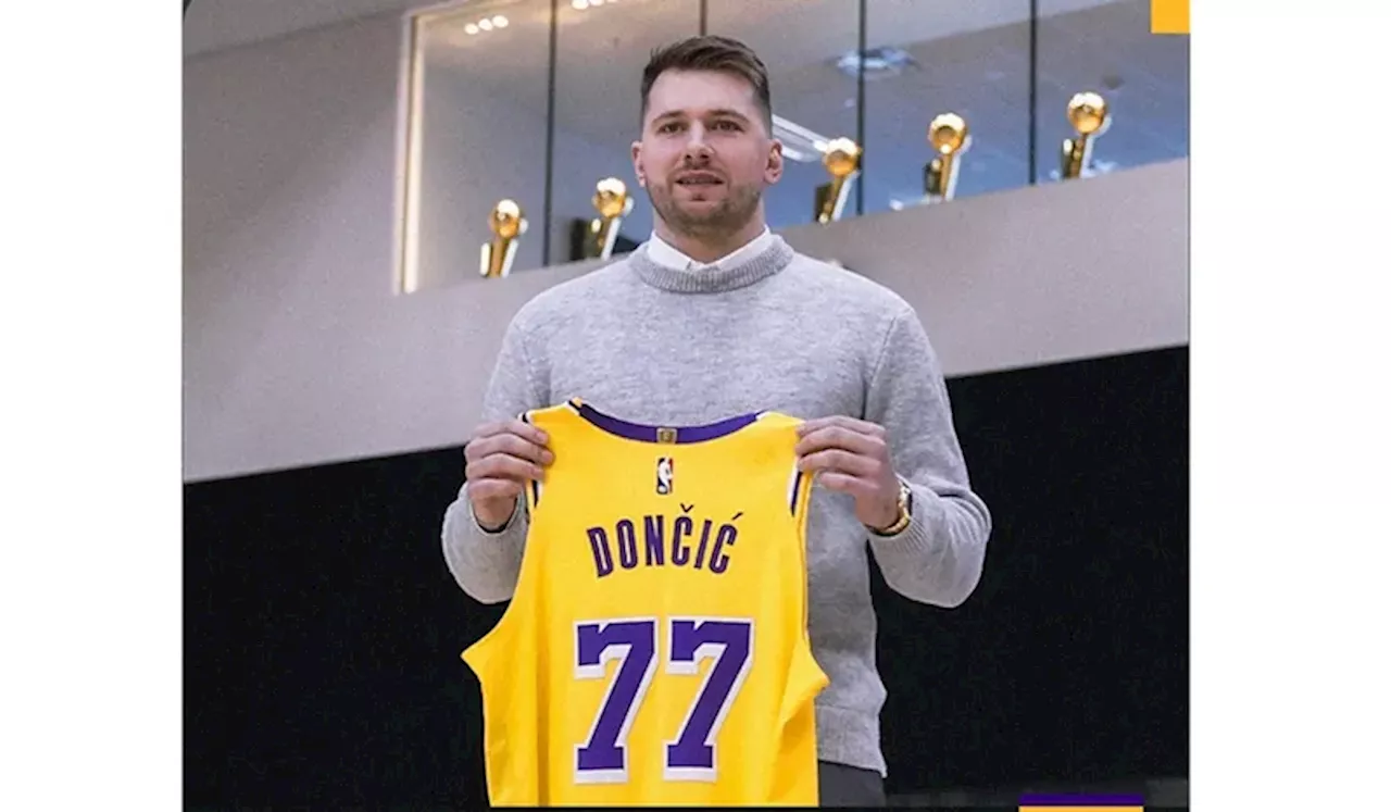 Luka Doncic Mengaku Terkejut Ditukar Dallas Mavericks ke Los Angeles Lakers