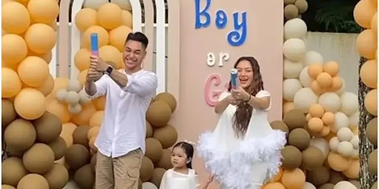 6 Potret Cantik Siti Badriah saat Umum Jenis Kelamin Anak Kedua di Acara Gender Reveal, Xarena Bakal Punya Adik Laki-Laki atau Perempuan?