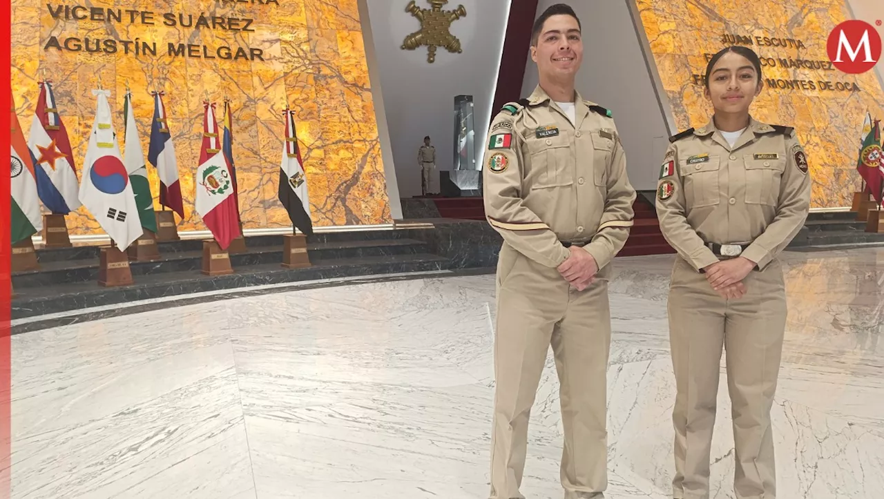 Cadetes del Heroico Colegio Militar Prepáranse para Cumplir con la Valla de Honor en el Aniversario de la Constitución