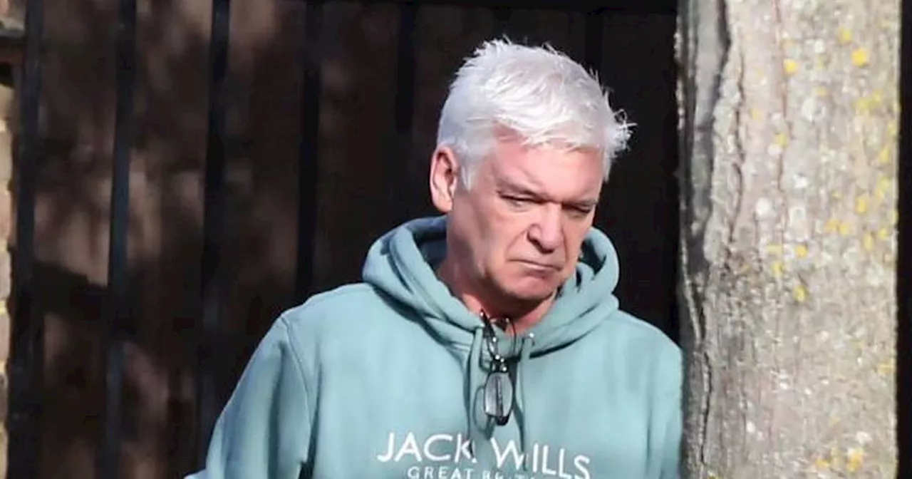 Phillip Schofield Spotted Looking Downcast as Holly Willoughby's Netflix Debut Airs