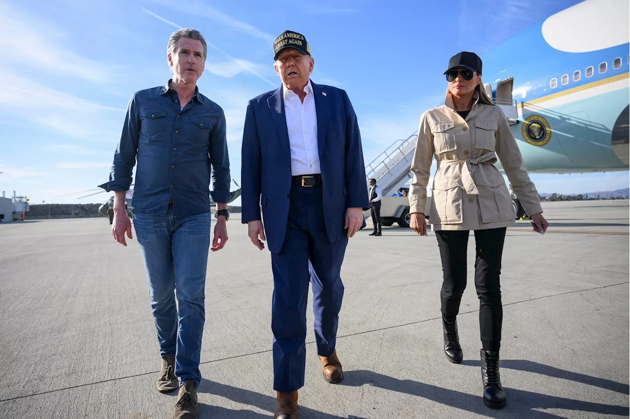 Newsom Meets Trump Amid California Wildfire Recovery and High-Speed Rail Dispute