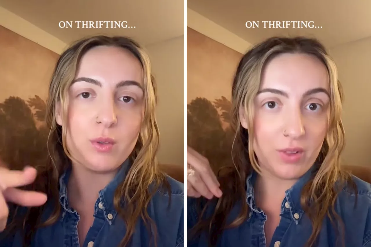 Viral TikToker Defends Thrifting as 'Intentional Consumption' Sparks Debate