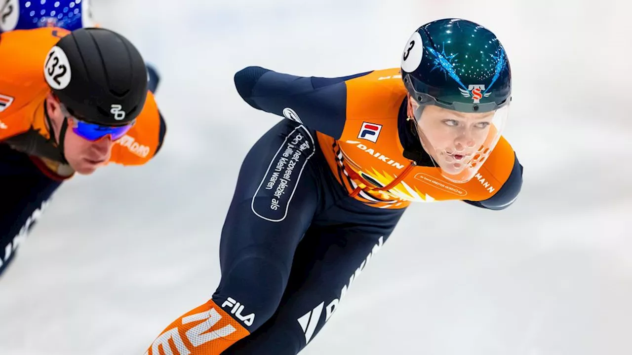 Xandra Velzeboer schaatst geen 500 meter bij World Tour in Tilburg