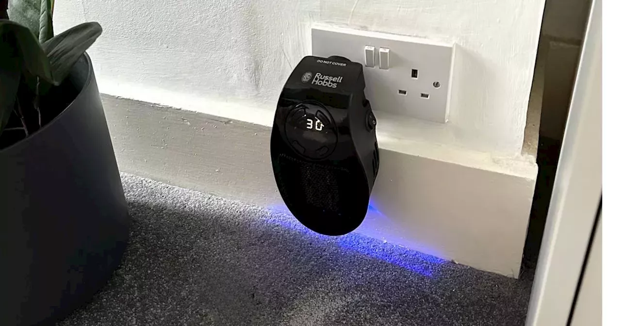 I tried two plug-in heaters under £20 - one warmed up my room in 4 minutes