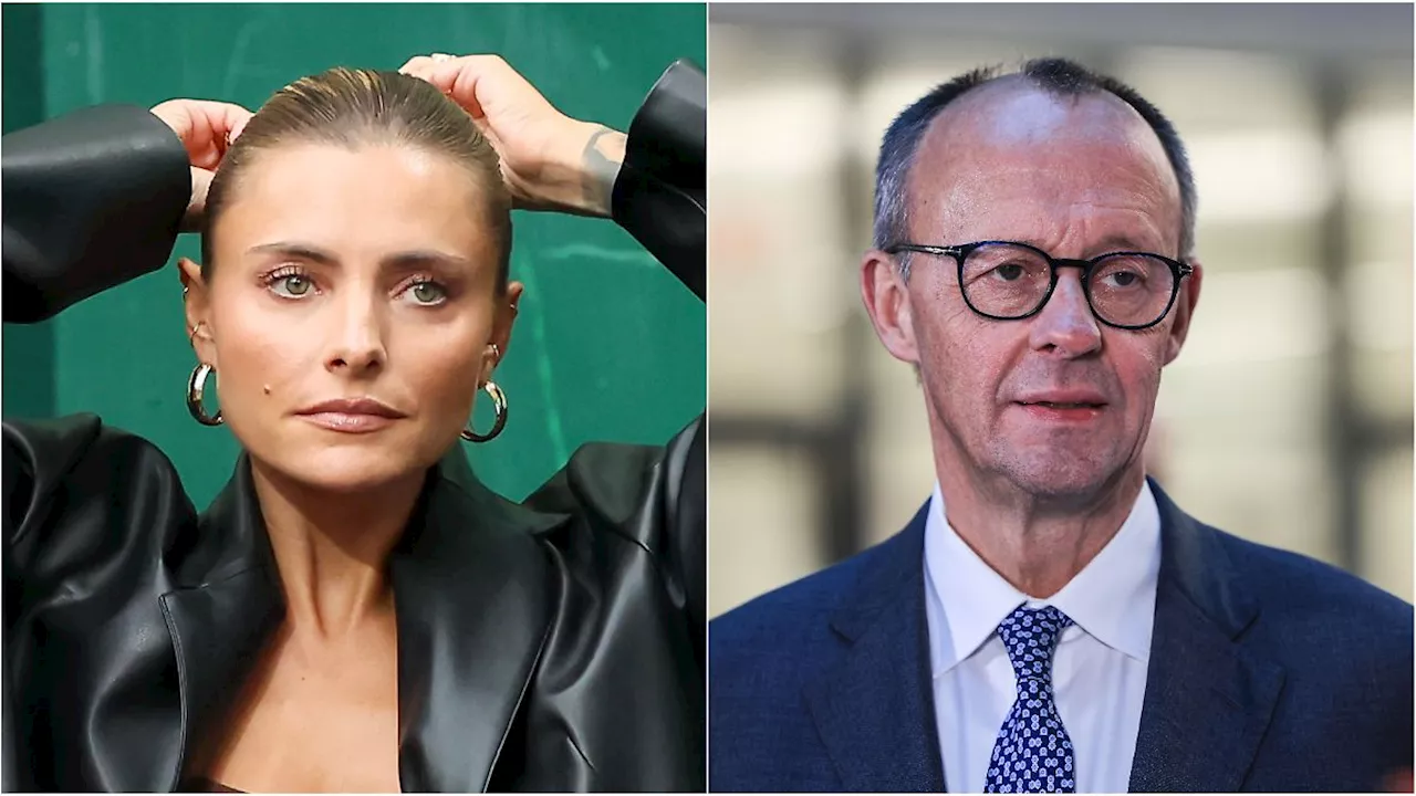 Sophia Thomalla schwärmt: Friedrich Merz ist 'endlich ein Politiker, der sich was traut'