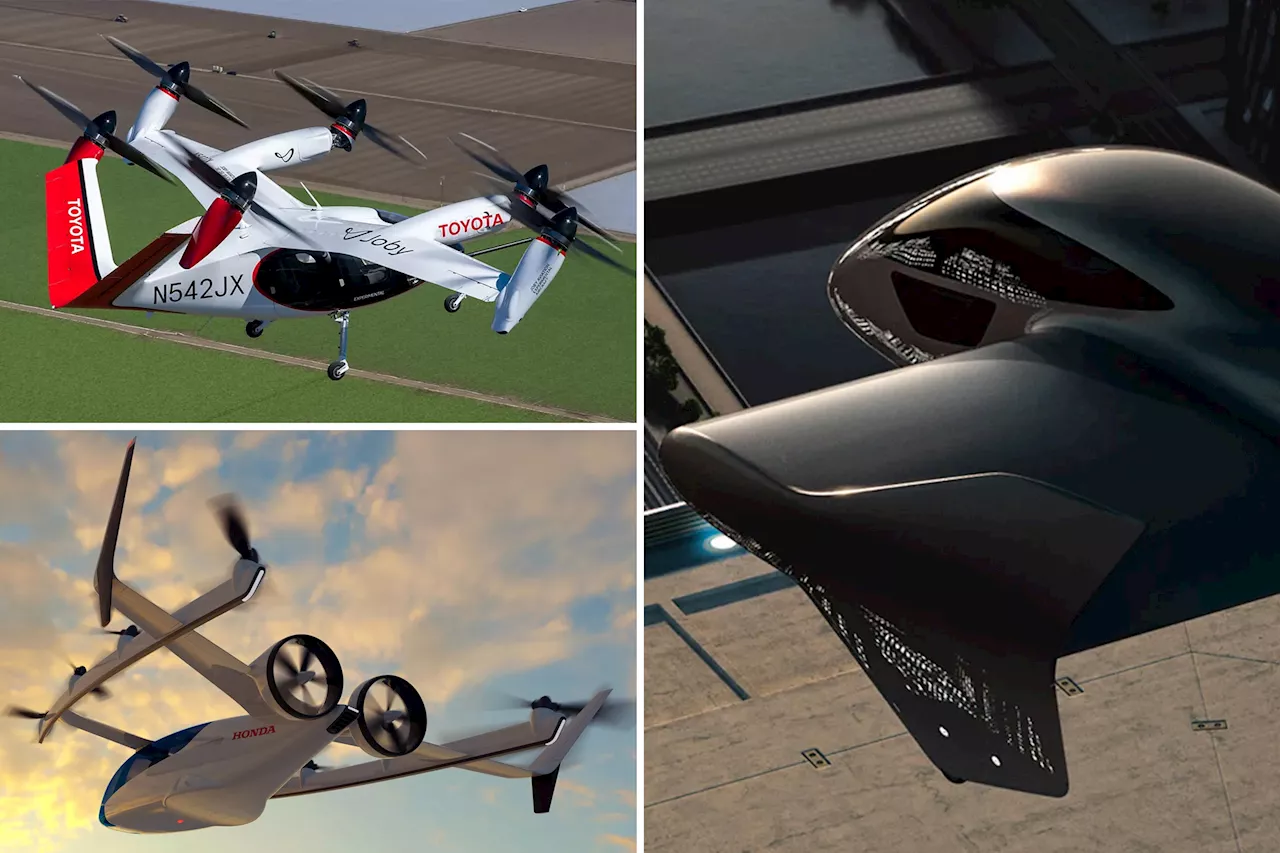 BMW, Toyota and Boeing among eight companies racing to put first 'flying car' on the market