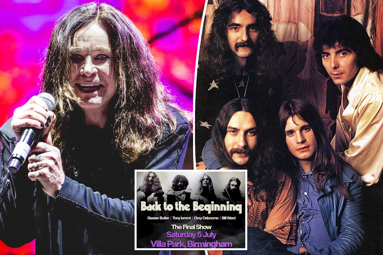 Ozzy Osbourne To Headline 'Back to the Beginning' Black Sabbath Reunion Show