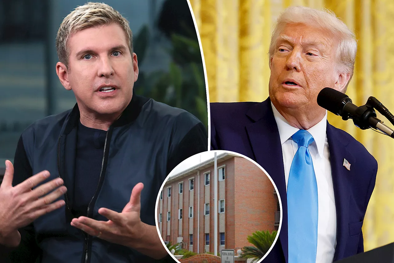 Todd Chrisley claims prison guard removed MAGA sticker from his cell, wants Trump to consider pardon