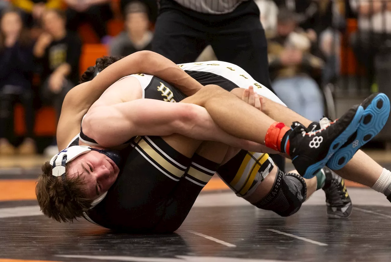 Bishop McDevitt Wrestling Overcomes Early Deficit to Steamroll Hughesville