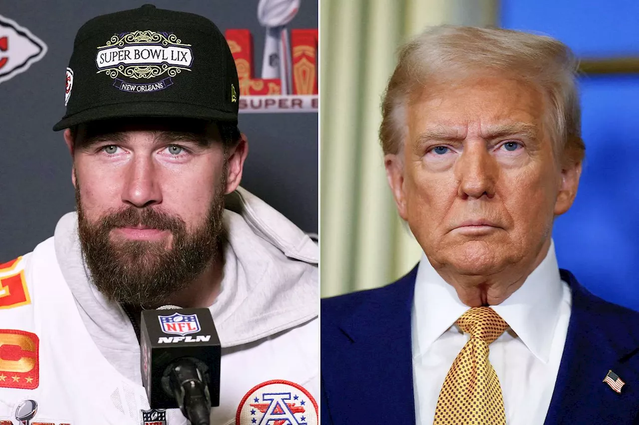 Travis Kelce Says 'It's a Great Honor' to Have Trump at Super Bowl