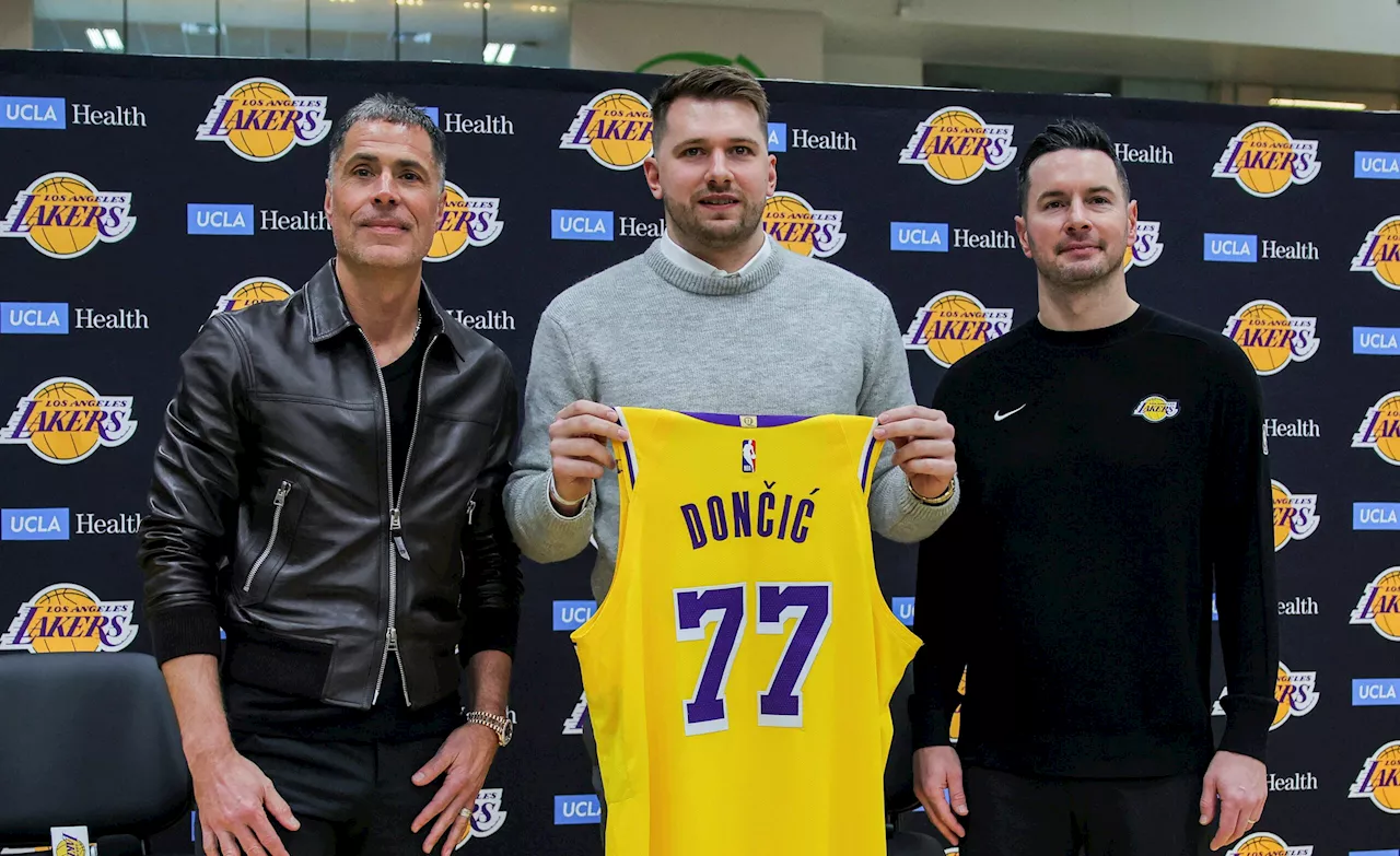 Luka Doncic shocked by trade to Lakers but excited for new journey