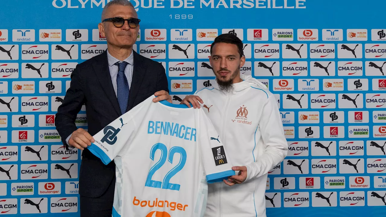 Ismaël Bennacer, le numéro 22 de l'OM, un hommage à Nasri