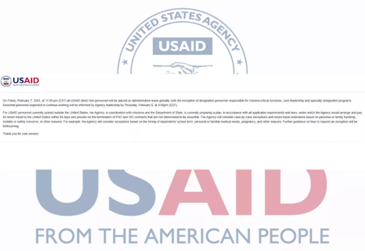 Site da USAID volta ao ar para anunciar fim da agência governamental