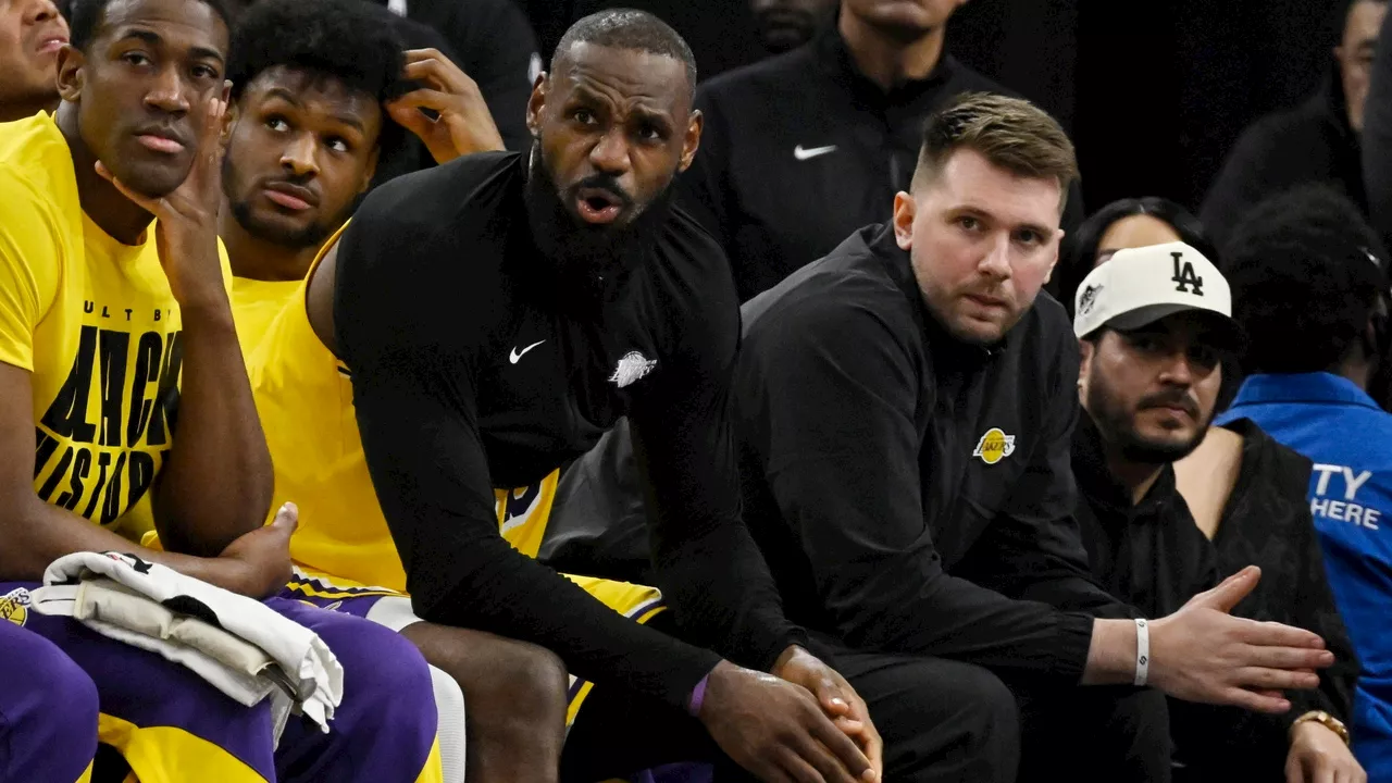 LeBron James: La llegada de Doncic a Los Ángeles es 'surrealista' y 'especial'