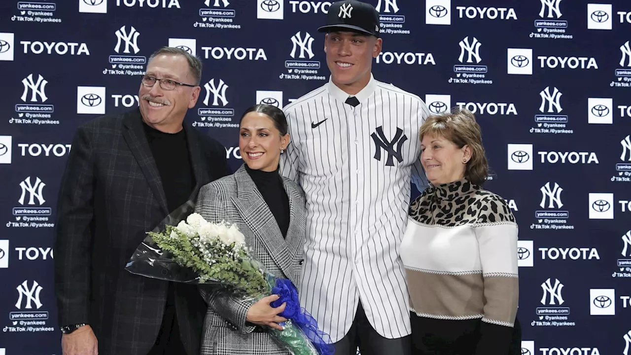 New York Yankees Star Aaron Judge, Wife Samantha Welcome First Child