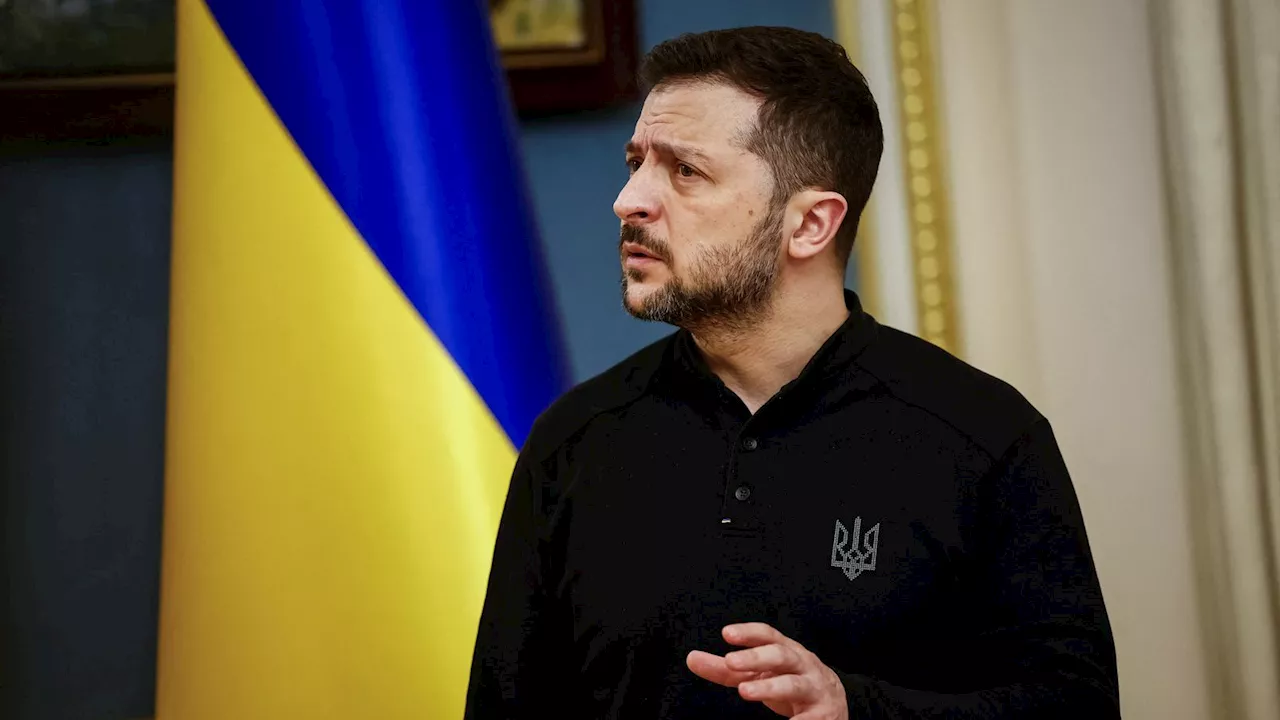 Volodymyr Zelenskyy says any peacekeeping force for Ukraine without US troops would be 'major mistake'