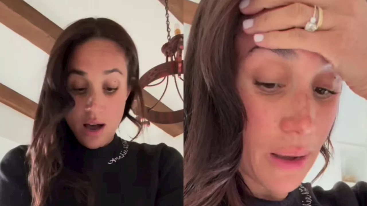 Meghan thanks her celebrity friends in emotional Instagram video