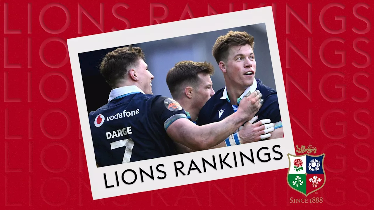 Sky Sports Ranks Six Nations Stars: Jones and Darge Lead Lions Charge