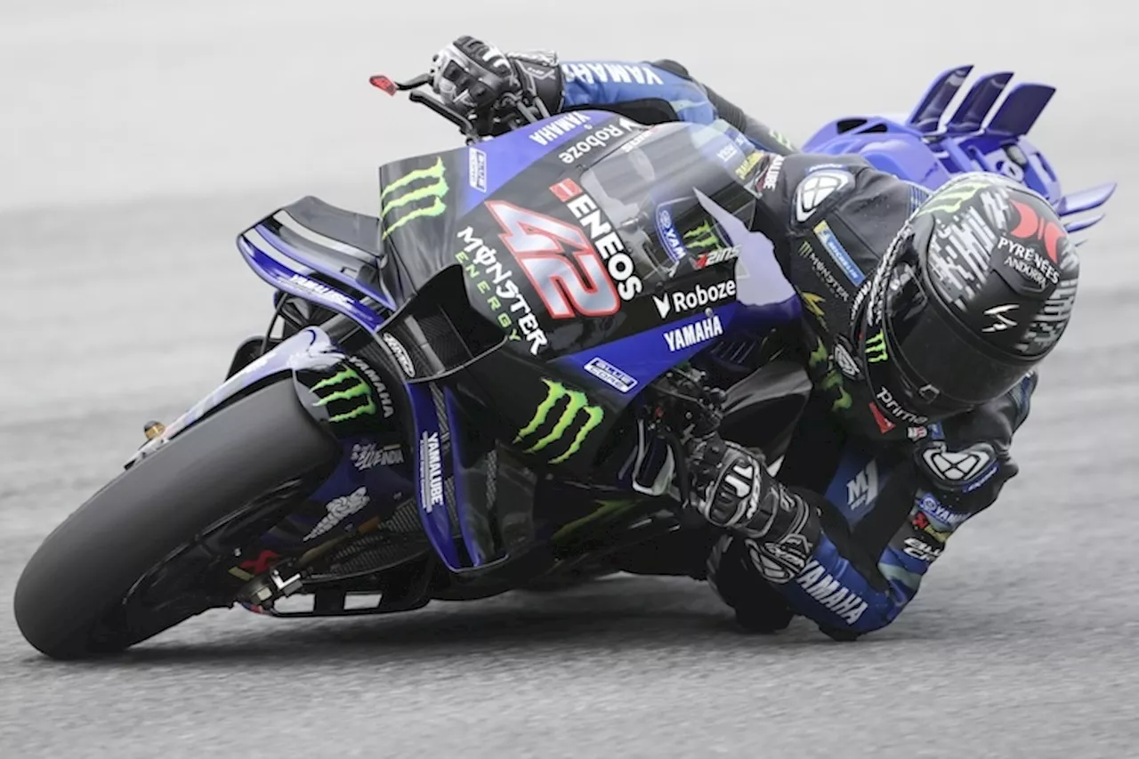 Alex Rins im starken Wind: Yamaha-Test in Sepang