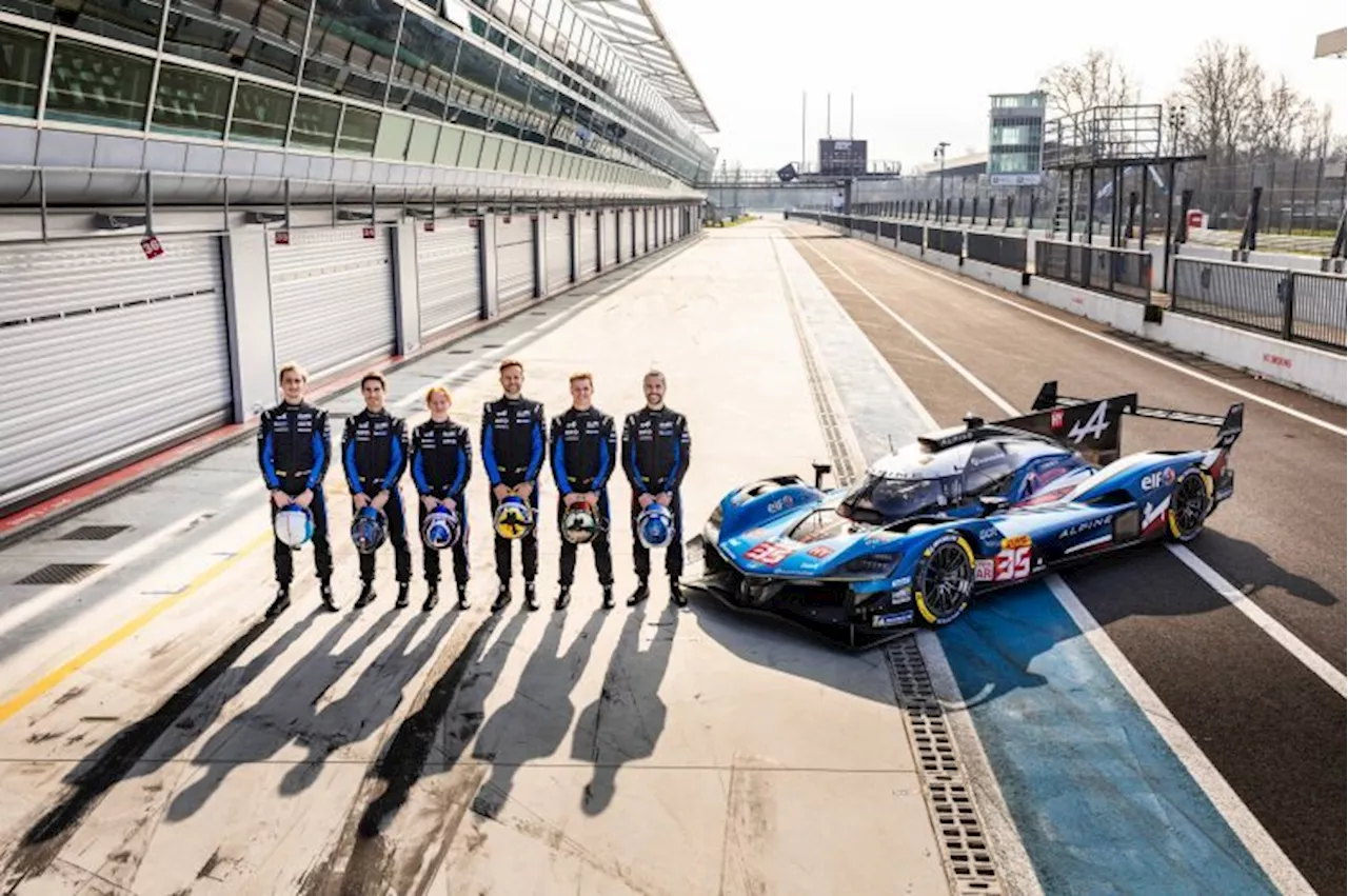 Alpine bestätigt die Fahrerpaarungen für 2025 in WEC