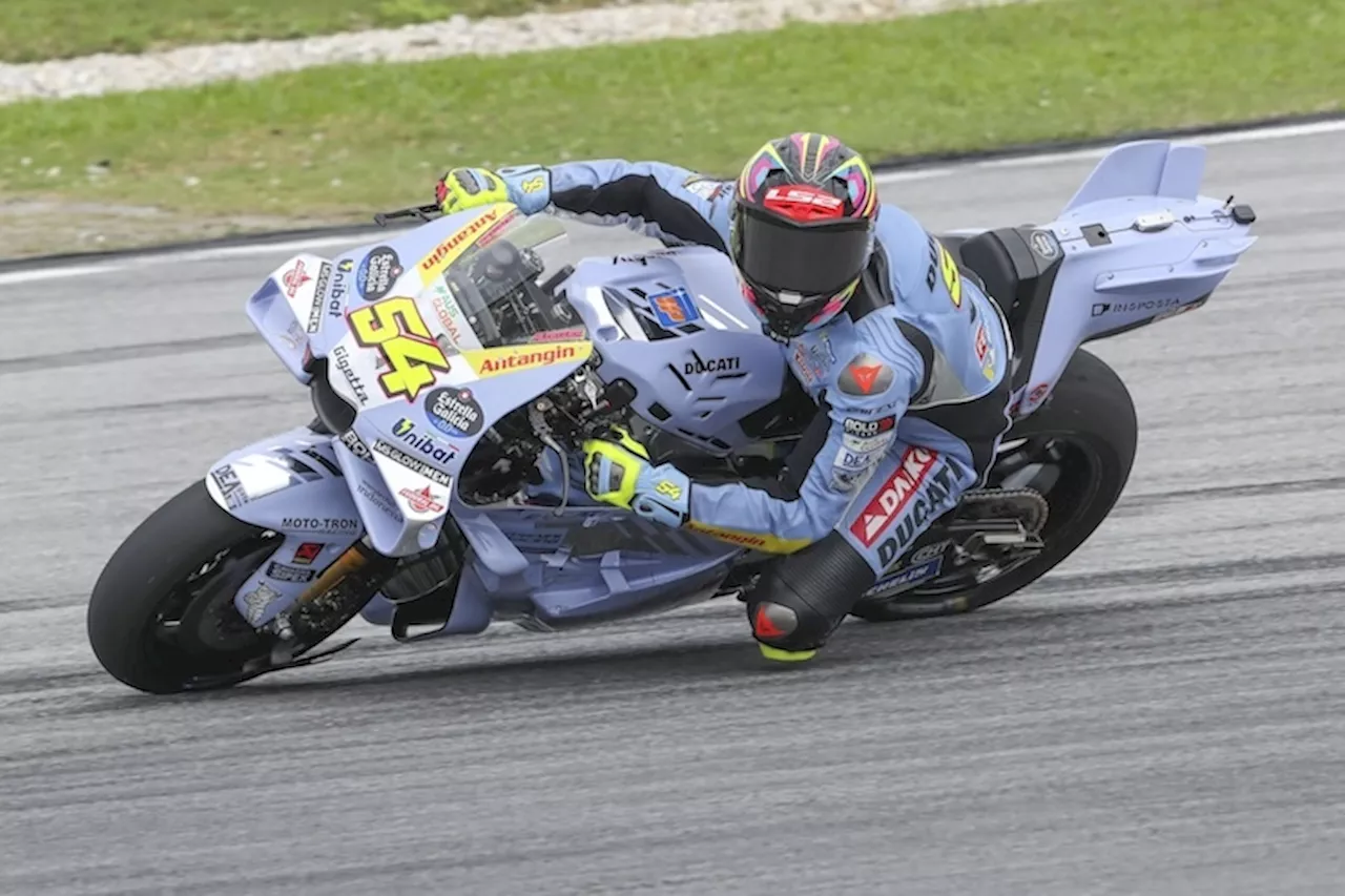 MotoGP-Rookie Fermin Aldeguer beeindruckt beim ersten Test in Sepang