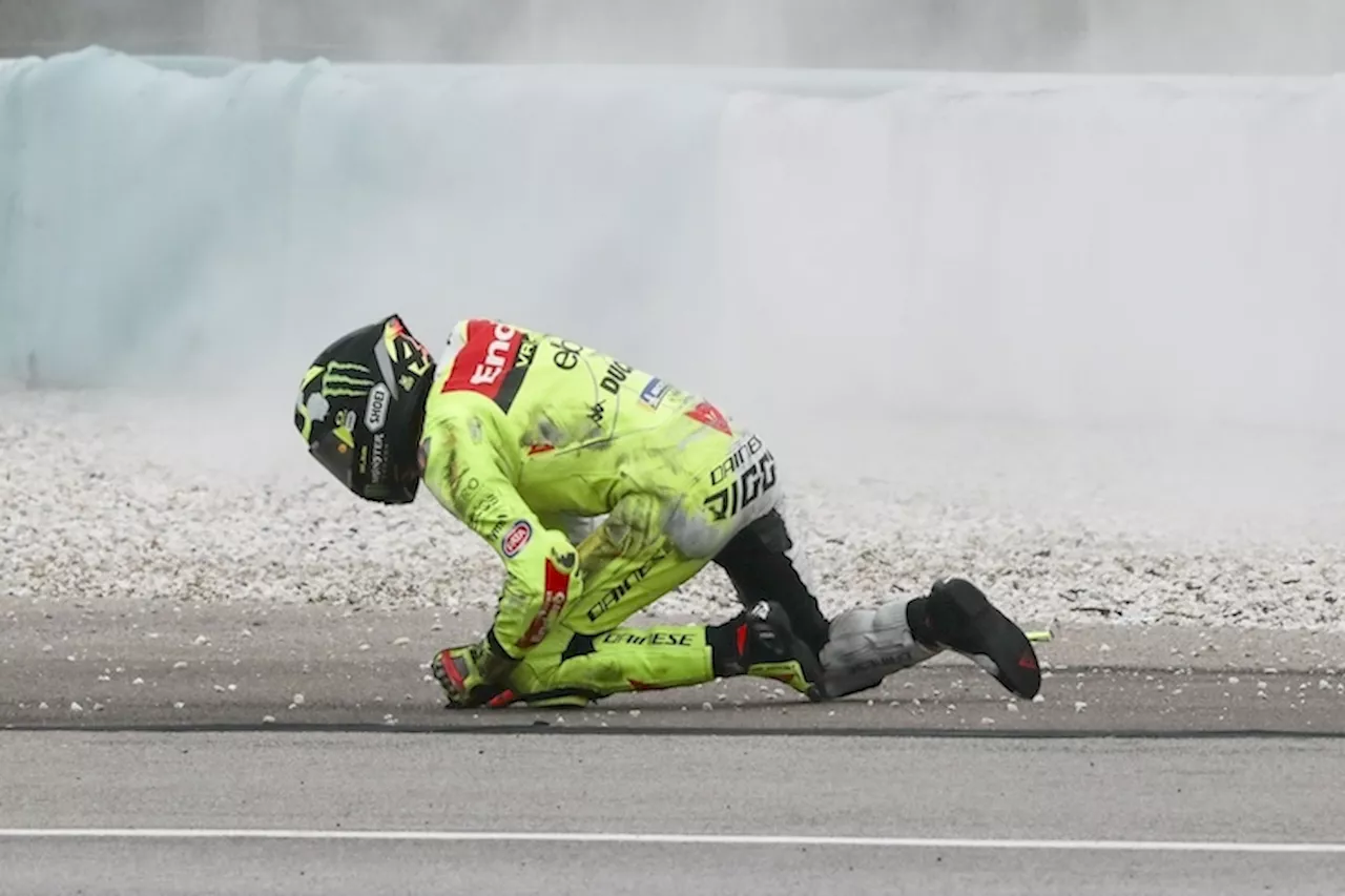 Stürze beim MotoGP-Test in Malaysia - Di Giannantonio bricht sich das Schlüsselbein