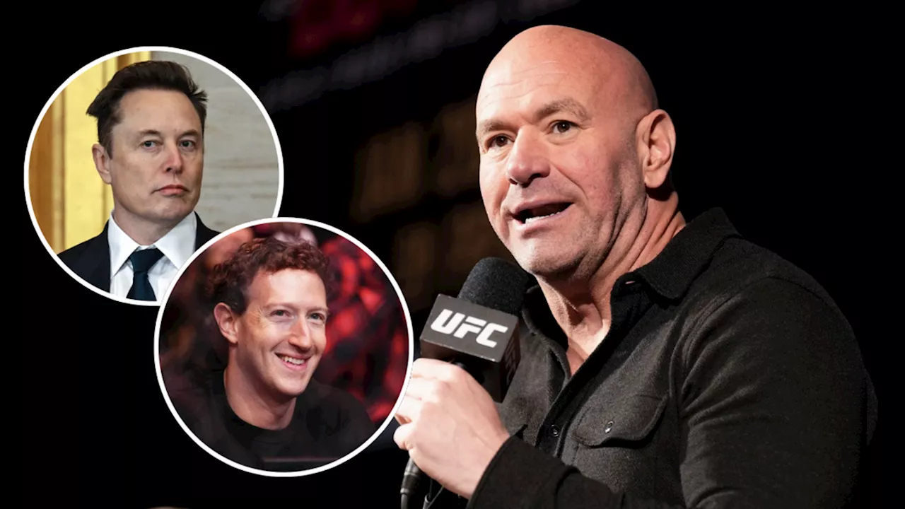 Dana White explains why Elon Musk vs Mark Zuckerberg fight didn't happen as private conversations revealed