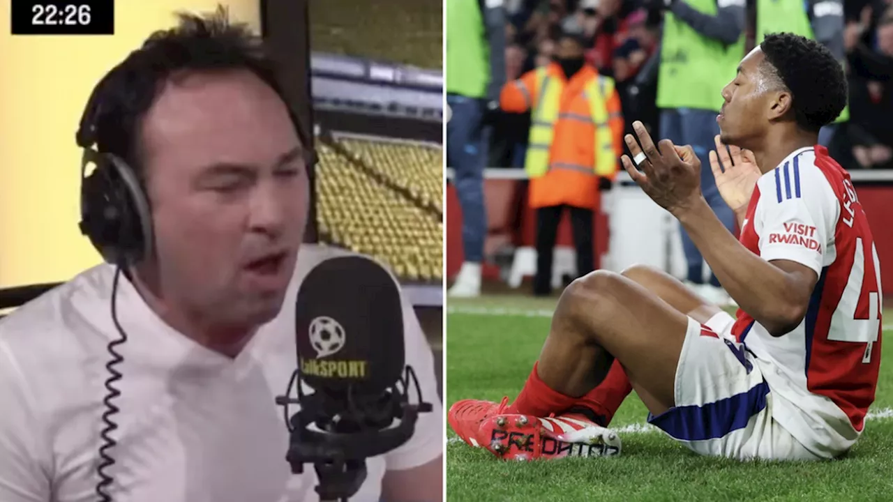 Jason Cundy Sparks Outrage for Comments on Arsenal's Myles Lewis-Skelly