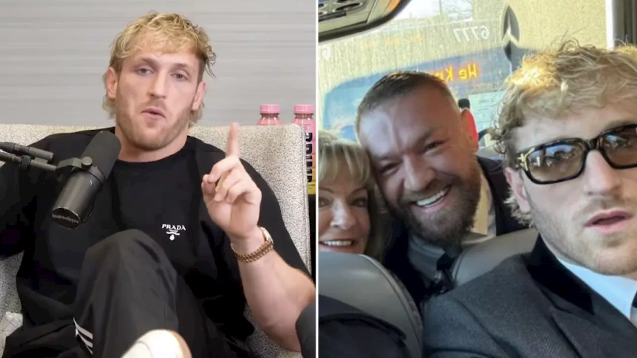 Logan Paul makes damning claim about Conor McGregor after meeting UFC star at Donald Trump's inauguration