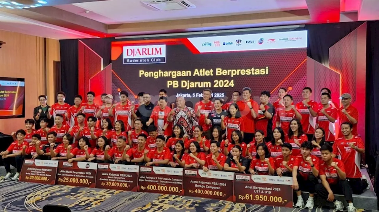 PB Djarum Apresiasi Atlet Prestasi 2024